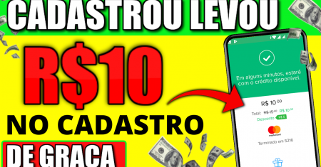 Ganhe DINHEIRO no CADASTRO R$10 E JÁ Pode [SACAR NA HORA] Como Ganhar Dinheiro Online
