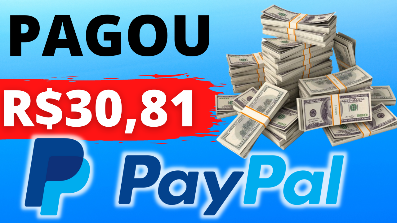 APP Pagou R$30,81 no Paypal [NOVO APLICATIVO] Ganhar Dinheiro Online Grátis 2021