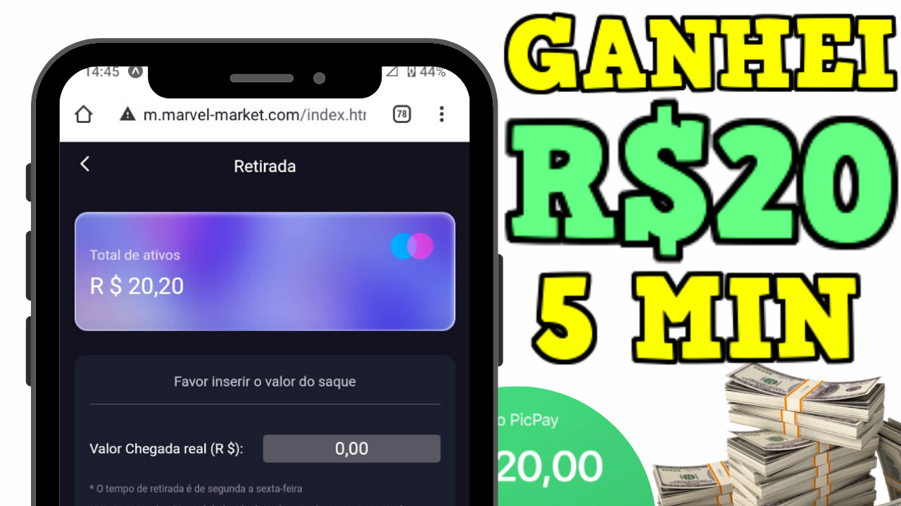 LANÇOU AGORA! RECEBA R$20 NO CADASTRO + TAREFAS GRATIS TODOS OS DIAS [Ganhar dinheiro online]