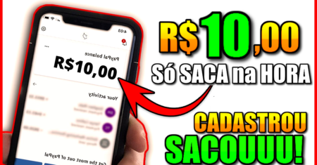 [Saque R$10 na HORA] APP PAGANDO Via Pix CADASTROU GANHOU (App para GANHAR DINHEIRO Hoje)