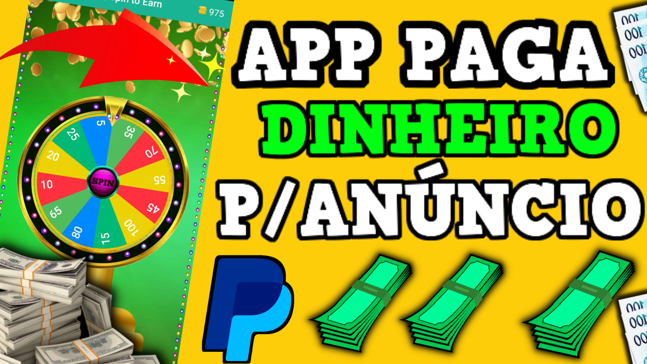 GANHE DINHEIRO CADA VEZ QUE GIRAR A ROLETA (GRÁTIS)