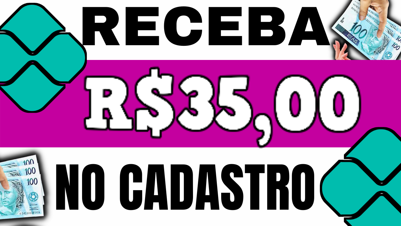 [SAIU] NOVO APP PARA GANHAR DINHEIRO NO PIX R$35 NO CADASTRO + R$3 POR DIA