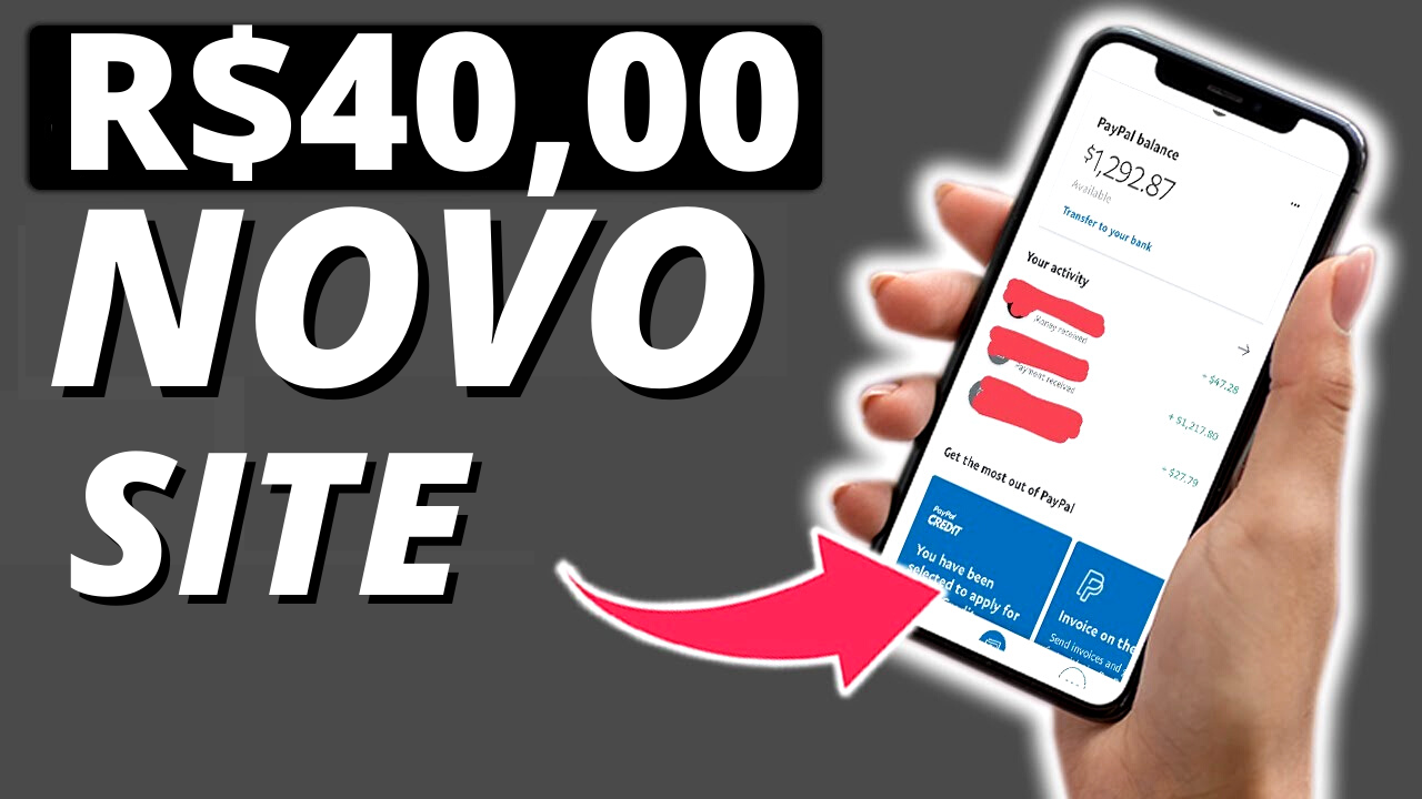 APP Pagando R$4 POR DIA (+R$40/CADASTRO) SEM INVESTI – Ganhar Dinheiro Online