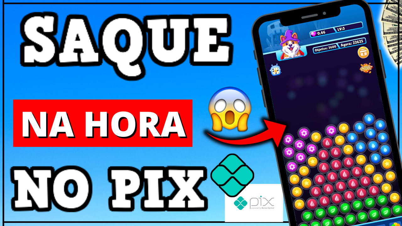 CORRE! E SAQUE AGORA NO PIX, APP PAGANDO NA HORA (Ganhar Dinheiro Online)