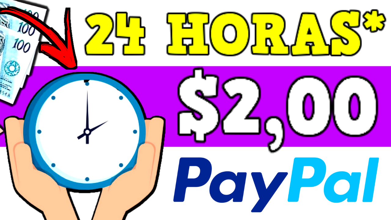 Como Ganhar $2,00 TODOS OS DIAS no Paypal De Graça (Ganhar Dinheiro no Paypal)