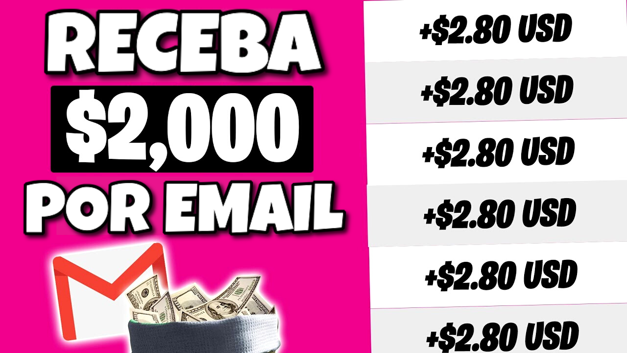 Ganhe $ 2.000 por e-mail enviado NO YOUTUBE! (Ganhar dinheiro online)