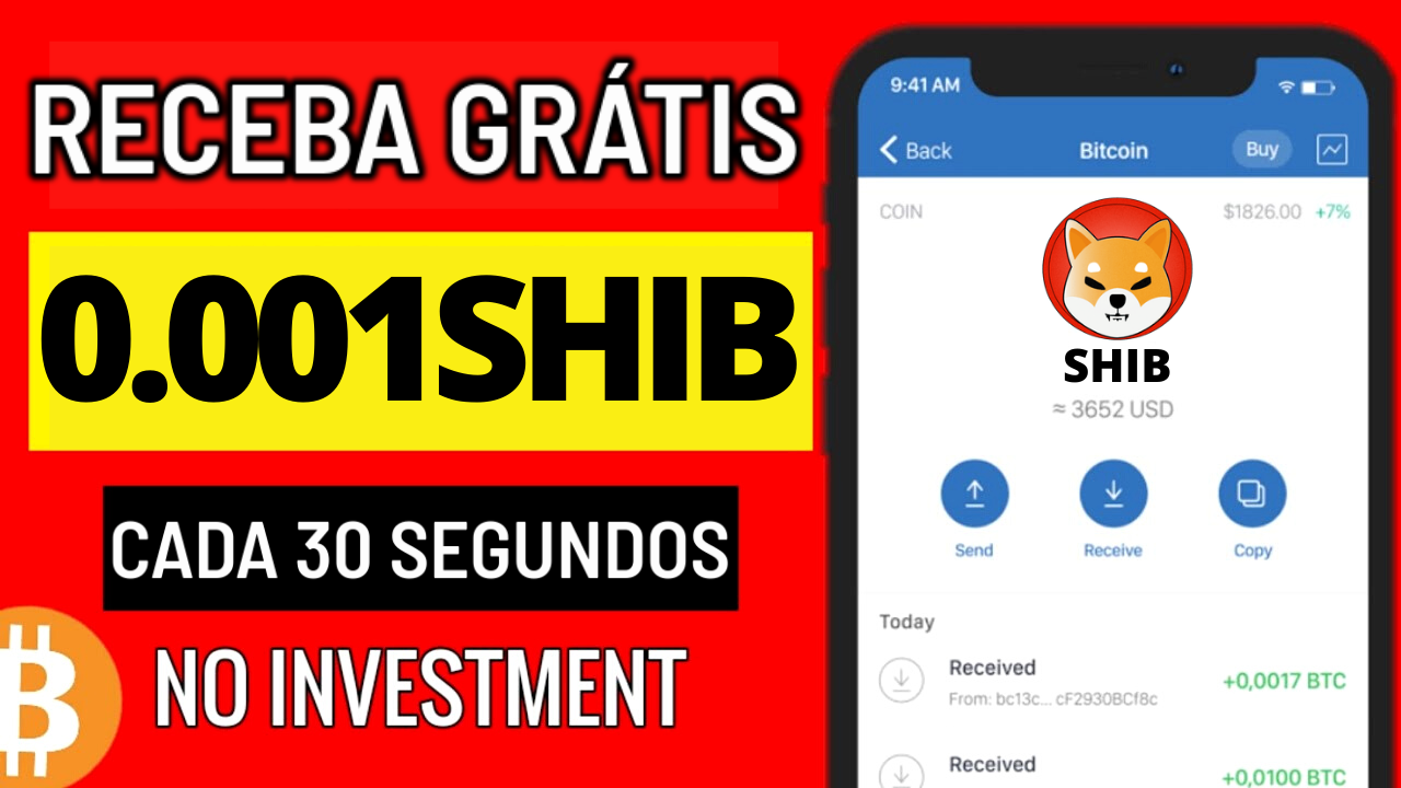 COMO MINERAR 500.00000000 SHIBA INU GRÁTIS POR DIA : MINERAR CRIPTOMOEDAS