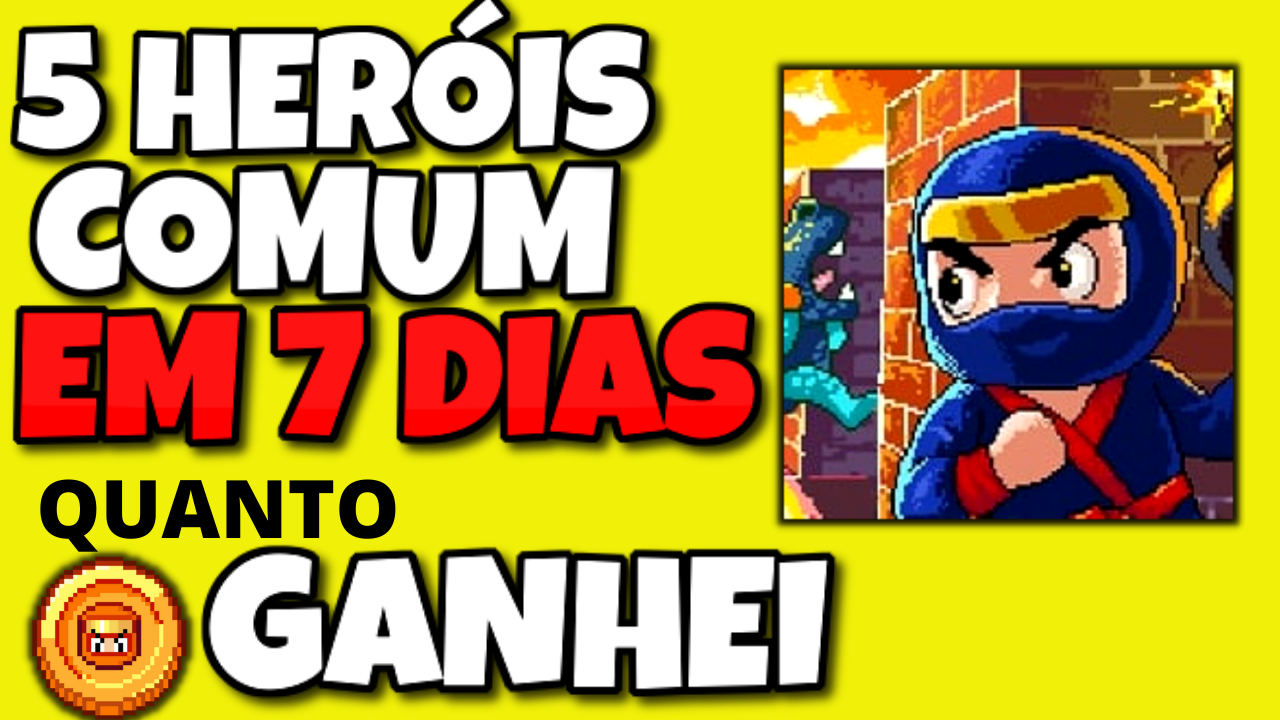 Bombcrypto 5 Heroes em 7 DIAS Quantos BCOINS Ganhei | Vale a pena?