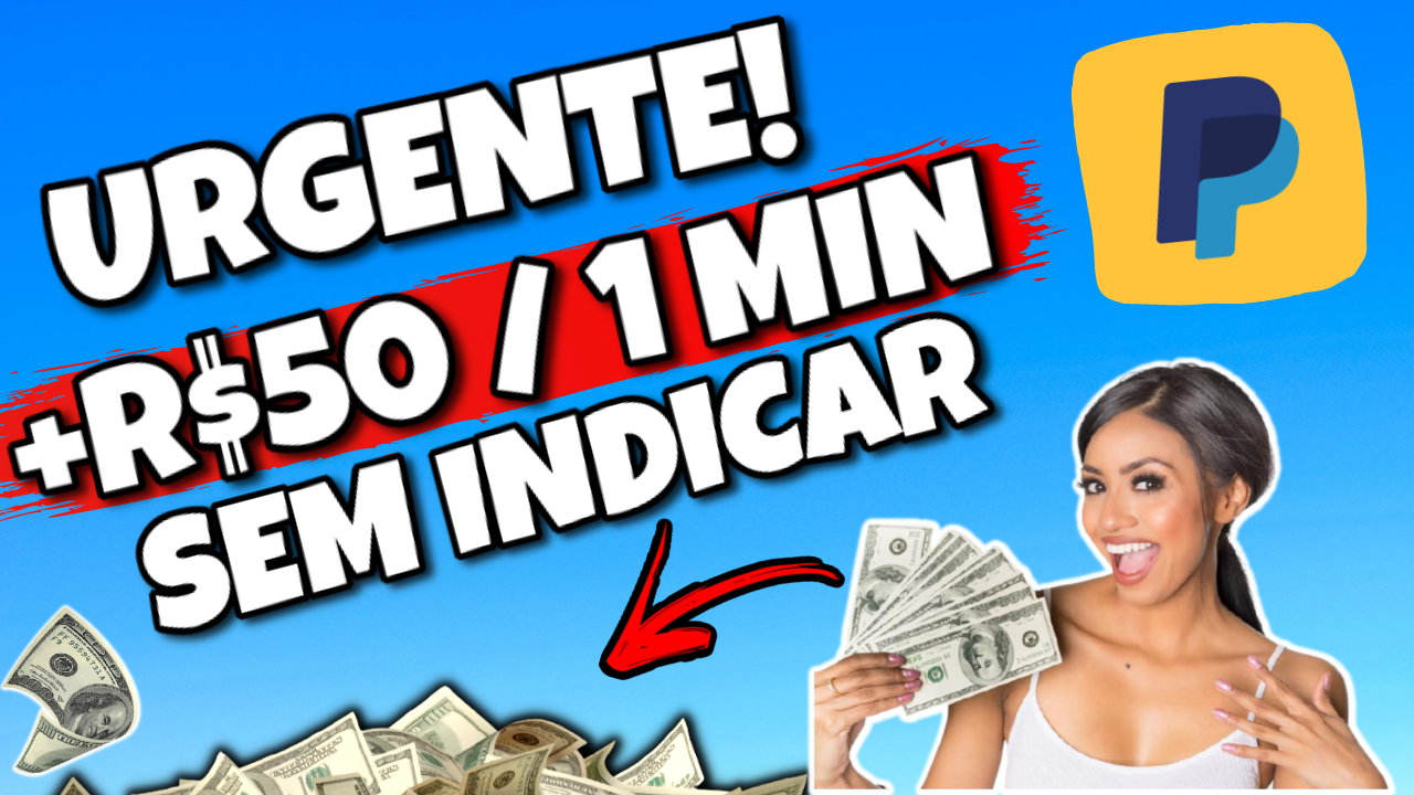 URGENTE! Ganhe R$50 AGORA De NATAL (SAQUE NA HORA) Como Ganhar Dinheiro!