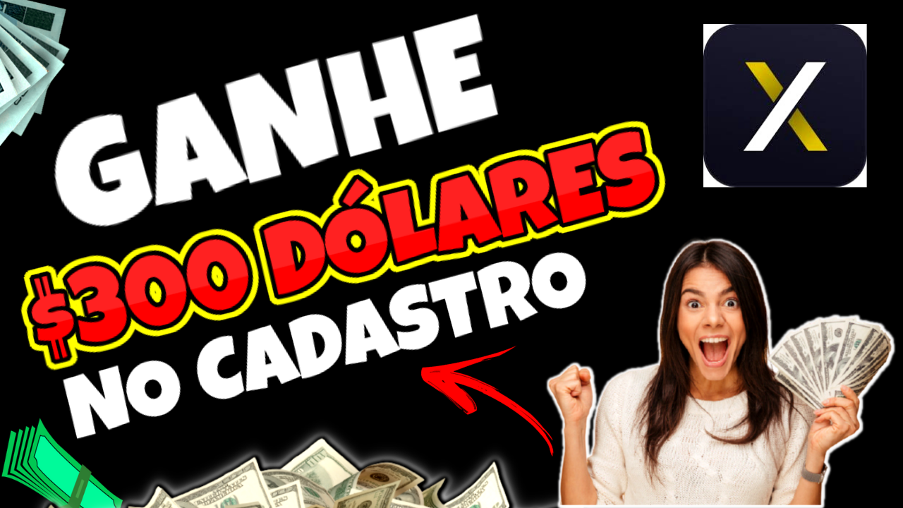 URGENTE! GANHE $300 NO CADASTRO (2 SEGUNDOS) GANHAR DINHEIRO ONLINE!