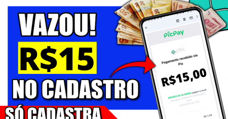 [Ganhe R$15 no Cadastro 2022] APP PAGANDO POR CADASTRO 2022 NO PIX (Ganhar Dinheiro na Internet)