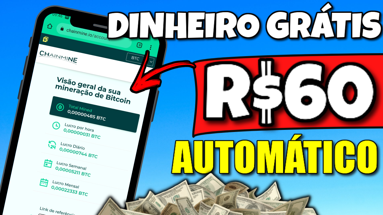 APP Paga R$ 60 sem fazer Nada (GRÁTIS) Como Ganhar Dinheiro