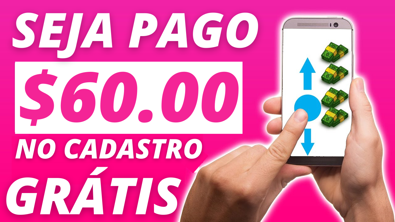RECEBA R$60 PRA COMEÇAR GRÁTIS | LUCROS AUTOMÁTICO | saque no pix (Ganhar Dinheiro Online)