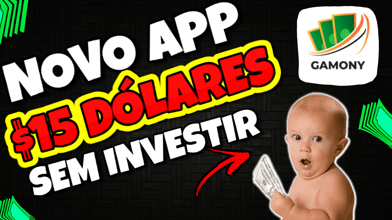 LANÇOU! APP PAGANDO R$10 DÓLARES [GRATUITAMENTE] Ganhar Dinheiro Online