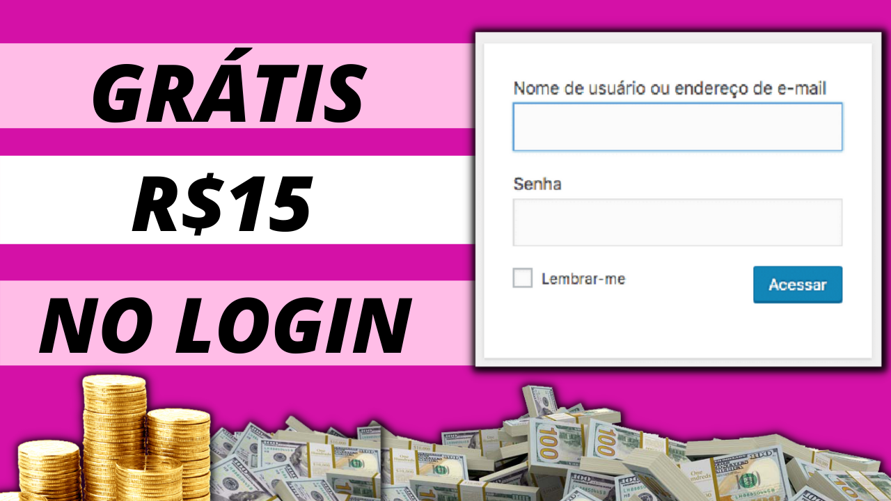 Ganhar R$15 no CADASTRO [+R$5 no PIX] Novo JOGUE E GANHE (Ganhar Dinheiro Online)