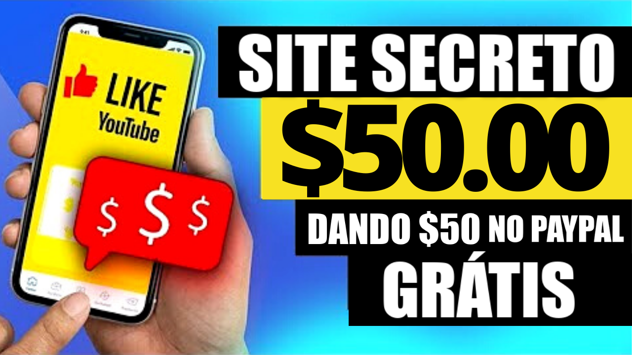 VAZEI – Site SECRETO de VIDÉOS DANDO $50 no PAYPAL, Rápido (Ganhar Dinheiro Online)