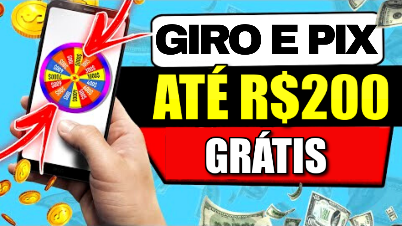 Saque até $200 NO PIX Girando Essa ROLETA [GRATUITO] Ganhar Dinheiro Online