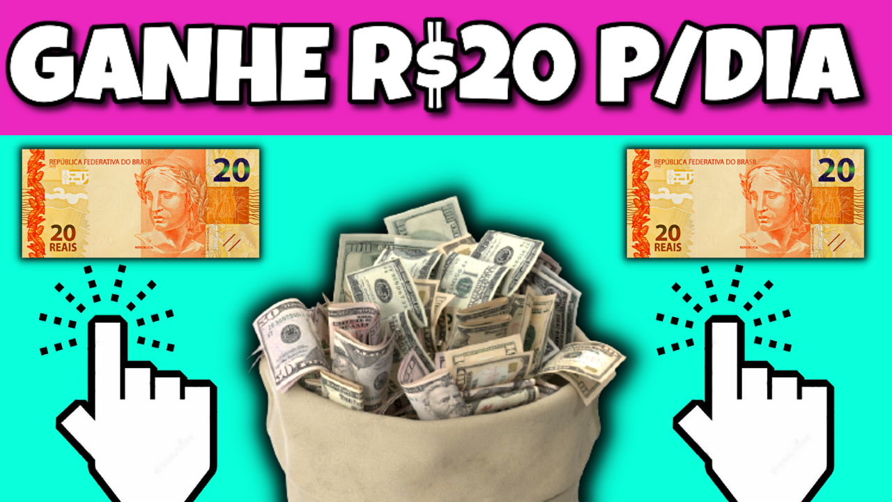 [LANÇAMENTO 2022] GANHE R$20 POR DIA, SAQUE NO PIX (Como Ganhar Dinheiro)