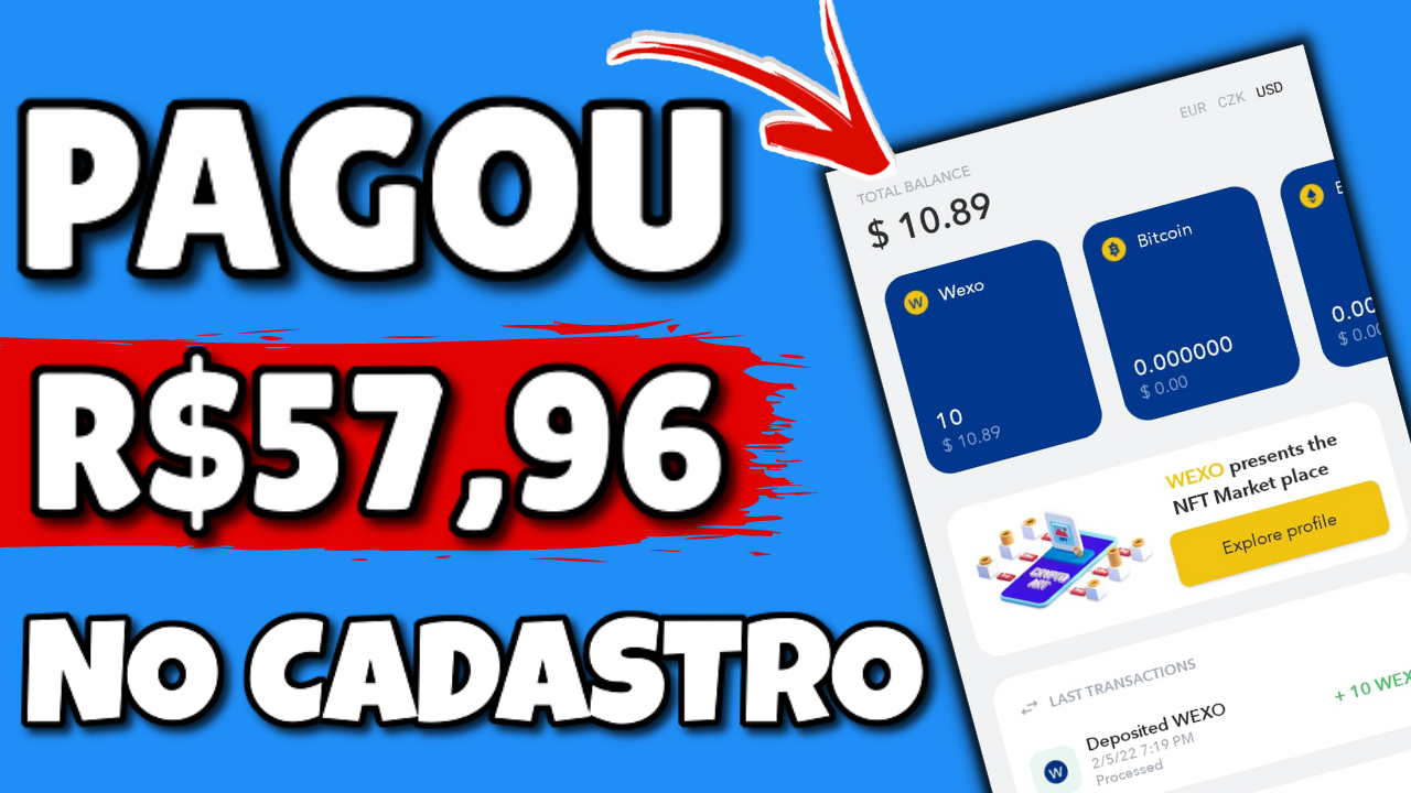 URGENTE! GANHE R$57,96 NO CADASTRO (SEM PAGA NADA) Como Ganhar Dinheiro