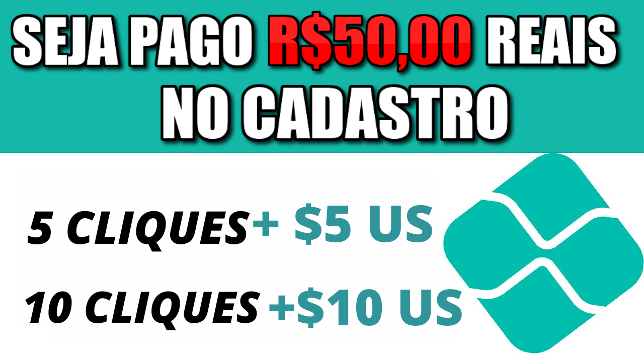 R$50 REAIS Só Pelo SEU CADASTRO! [NÃO E FAKE] CADASTROU GANHOU (Ganhar Dinheiro Online)