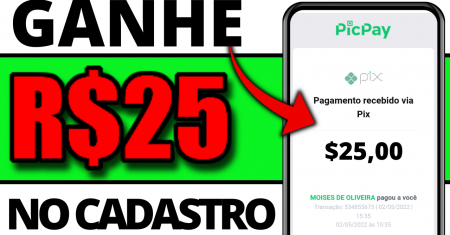 [Ganhe $25 no CADASTRO] Cadastrou Ganhou! APP PAGANDO NO CADASTRO 2022 (App Pagando por Cadastro)