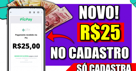 [Ganhe $25 no Cadastro] NOVO! APP PAGANDO NO CADASTRO 2022 (App pagando por Cadastro)