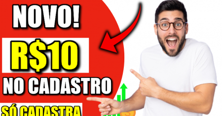 [R$10 Ganhe no Cadastro] NOVO App PAGANDO POR CADASTRO via Pix 2022 (Ganhar Dinheiro Online)