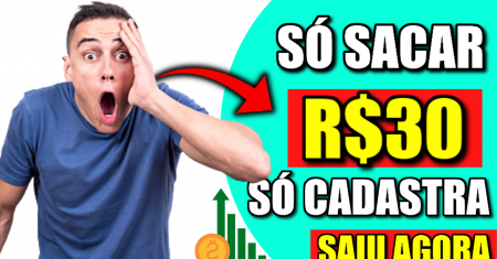SAIU! PIX De+30 no CADASTRO APP PAGANDO POR CADASTRO 2022 NO PIX (Ganhar Dinheiro Online)