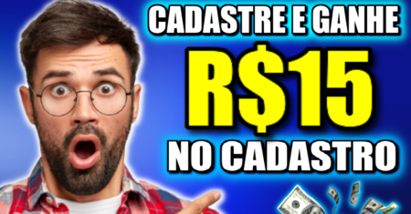 GANHE NO CADASTRO [SAQUE NA HORA] APP PAGANDO NO CADASTRO VIA PIX 2023 (Ganhar Dinheiro no Cadastro)