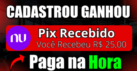🔥[Cadastrou Ganhou R$25] APP PAGANDO POR CADASTRO 2023 VIA PIX NA HORA (Ganhe por Cadastro 2023) 🤑
