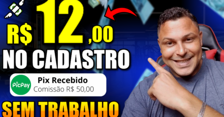 APP PAGA R$12 NO CADASTRO [+$3 POR DIA] APP QUE PAGA NO CADASTRO NA HORA (Ganhar Dinheiro no cadastro)