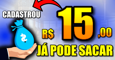 APP PAGANDO R$15 GRÁTIS Pra SACAR na HORA APP PARA GANHAR DINHEIRO URGENTE!