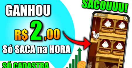 [R$2,00 na HORA] JÁ SACAR no CADASTRO! APP PAGANDO VIA PIX Jogo Para GANHAR DINHEIRO PAGANDO NO PIX