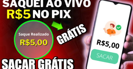 APLICATIVO para GANHAR DINHEIRO no PIX e PAGBANK – Receba R$5.00 Rápid0! App pagando de Verdade