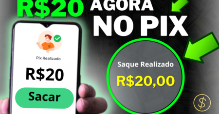 Como Ganhar 20 reais Agora 2024 – SEM DEPOSITO – APP para GANHAR DINHEIRO via Pix EM 2024