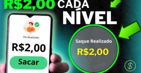 Como Ganhar 2 reais Agora no pix | SEM DEPOSITO – APP para GANHAR DINHEIRO via Pix 2024