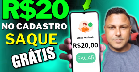 Como Ganhar R$20 na Conta Via Pix SEM DEPÓSITO App para GANHAR DINHEIRO VIA PIX 2024