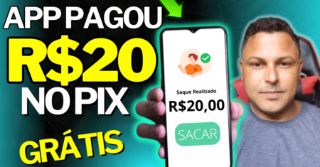 Como Ganhar R$20 na Conta do Pix – SEM DEPÓSITO – App para GANHAR DINHEIRO VIA PIX em 2024