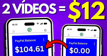 APP Paga $12 dóllar para Assistir 2 Vídeos GRÁTIS NOVO Ganhar dinheiro online