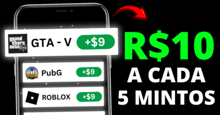 Jogue 1 Minuto e SAQUE 10 Reais AGORA (SAQUE NO FREE) APP PARA GANHAR DINHEIRO