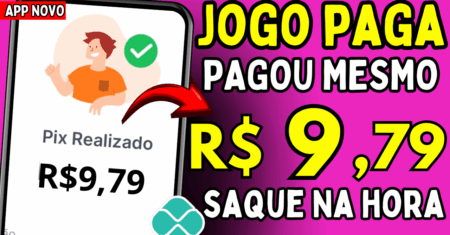 PAGOU na HORA que BAIXEI APP para GANHAR DINHEIRO no PIX Jogos que Pagam no Pix 2025
