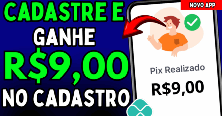 App Gringo R$9 Só Pelo Cadastro: Como Ganhar Dinheiro no Pix com Apps de 2025