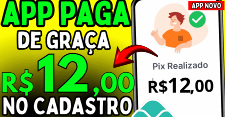 CADASTRE,E GANHE -APLICATIVO PAGANDO NO CADASTRO via PIX (Ganhar Dinheiro no Cadastro 2025)